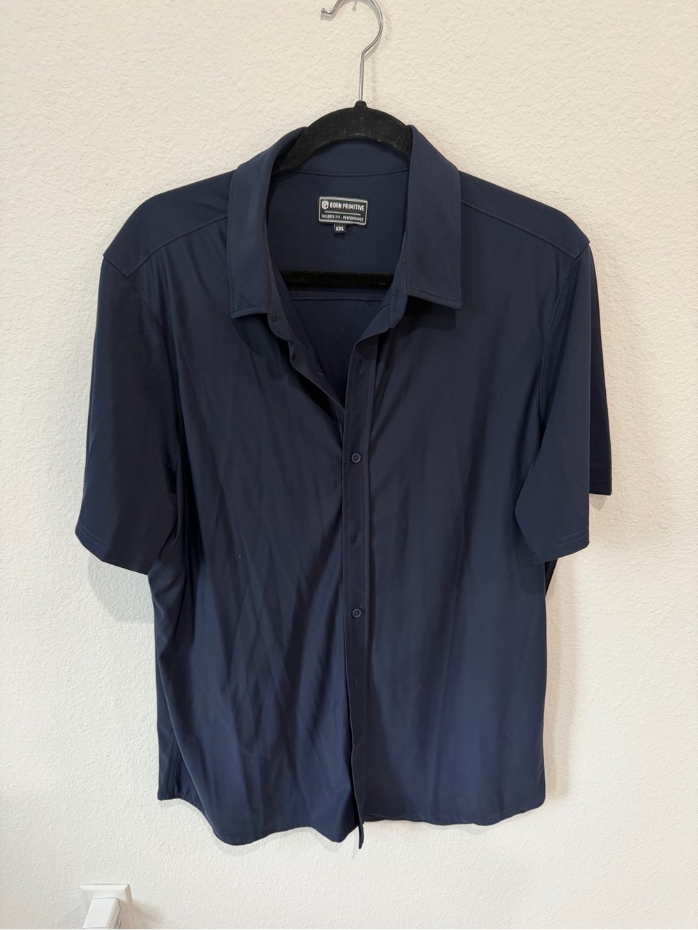 Born Primitive Navy Short-Sleeve Button-Down Shirt